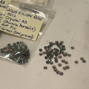 Swarovski • Color: Crystal AB, 2028 XILION Rose Hotfix Rhinestones